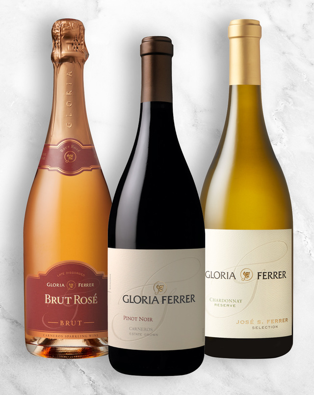 Mixed Collection Premium Sonoma Wines Gloria Ferrer